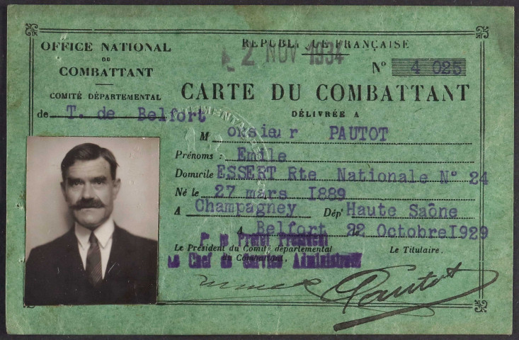 PAUTOT Emile