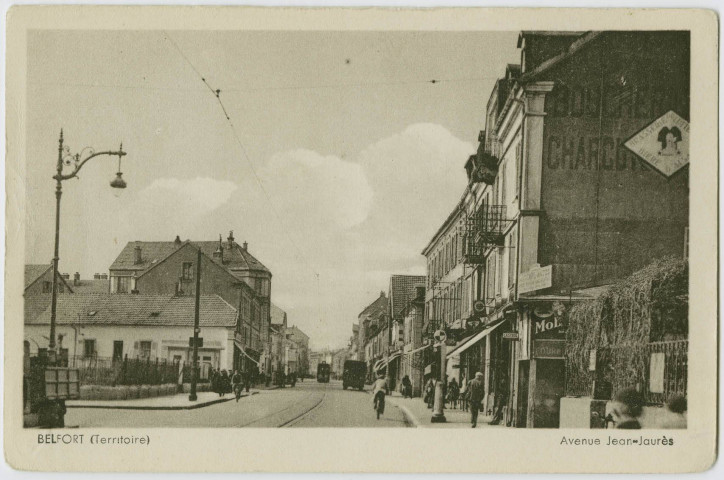 Belfort (Territoire), avenue Jean Jaurès.