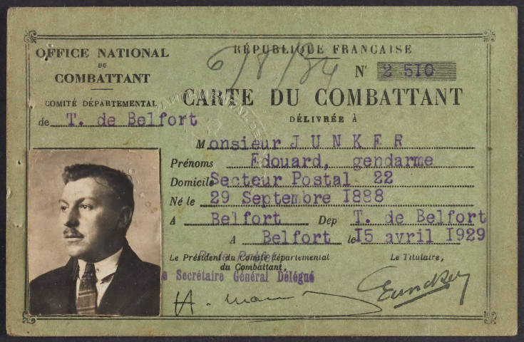 JUNKER Edouard