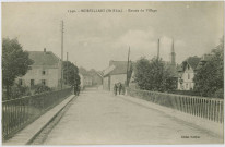Morvillars (Ht-Rhin), entrée du village.