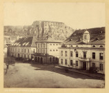 Belfort, place de l'Hôtel de Ville, v. 1871-1872.