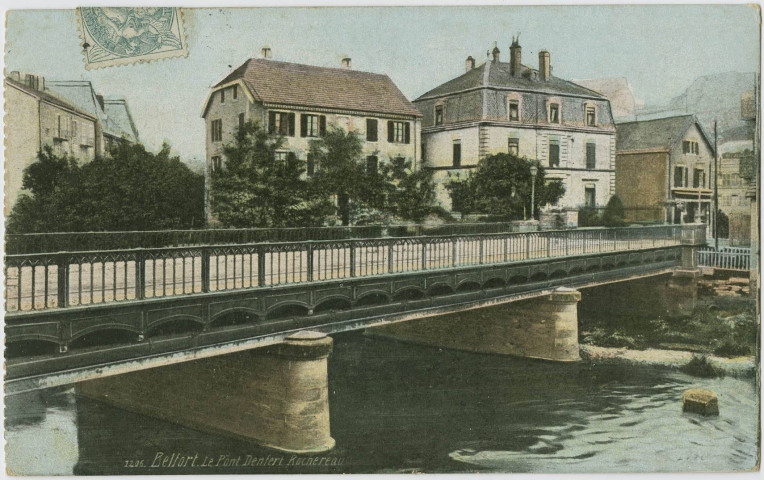 Belfort, le pont Denfert-Rochereau.