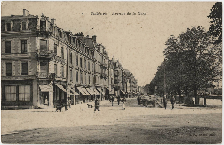 Belfort, avenue de la gare.