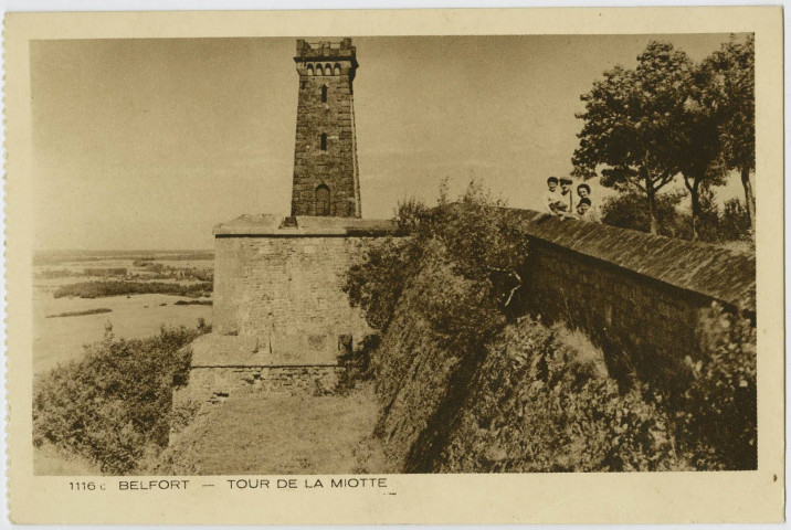 Belfort, tour de la Miotte.