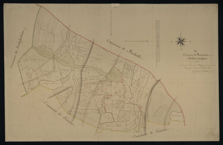 Commune de Recouvrance (3 feuilles).