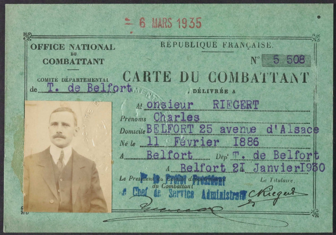 RIEGERT Charles