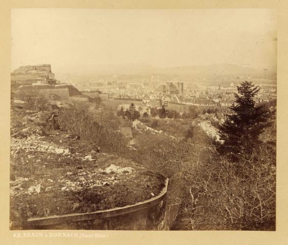 Belfort, vue générale, v. 1871-1872.