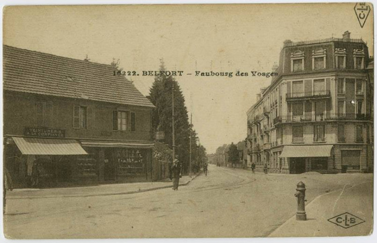Belfort, faubourg des Vosges.
