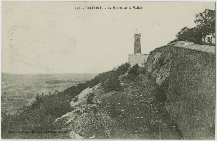 Belfort, la Miotte et la vallée.