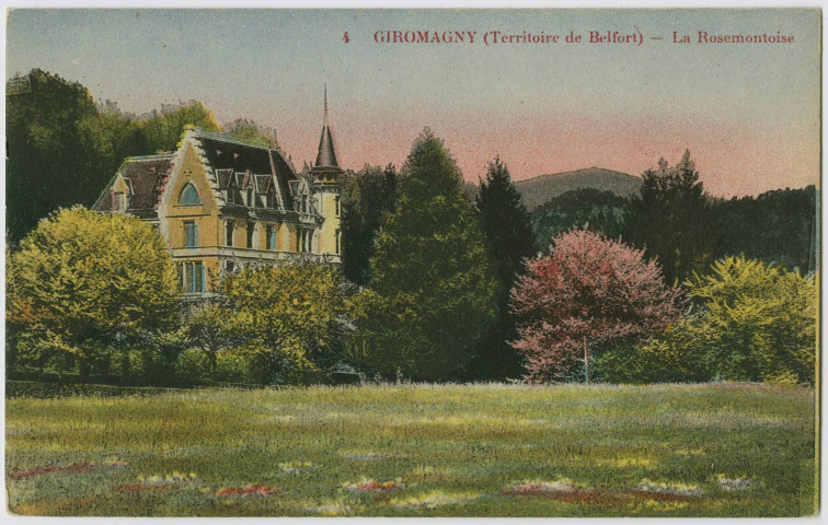 Giromagny (Territoire de Belfort), la Rosemontoise.