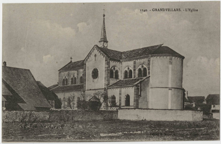 Grandvillars, l'église.