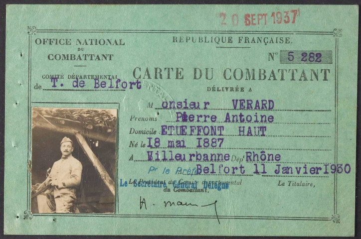 VERARD Pierre Antoine