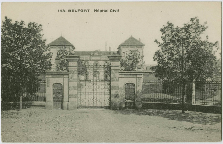 Belfort, hôpital civil.