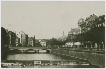 Belfort, la Savoureuse, le pont Carnot, le quai Vauban.