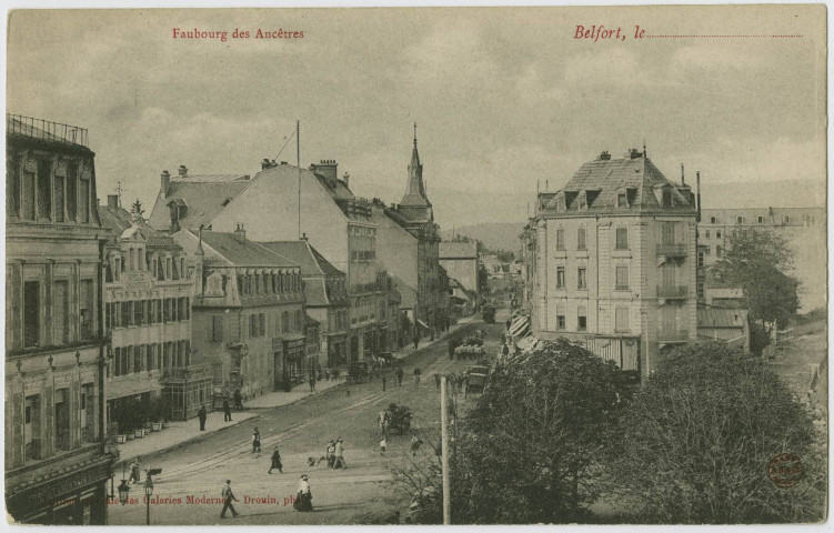Belfort, faubourg des Ancêtres.