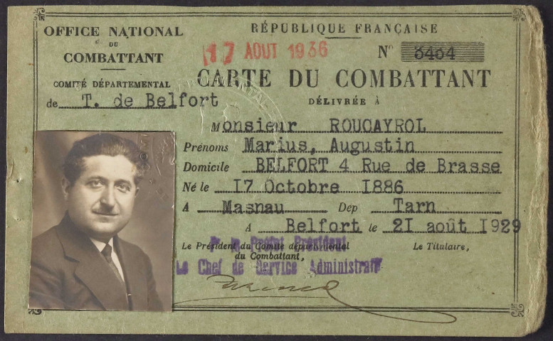 ROUCAYROL Marius Augustin