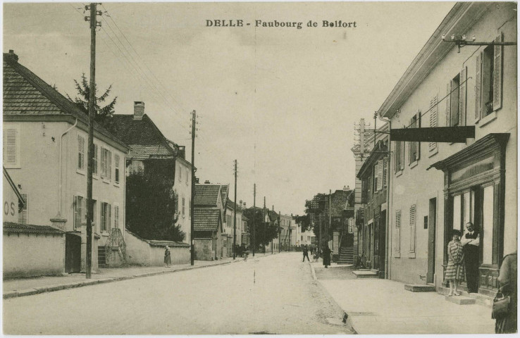 Delle, faubourg de Belfort.