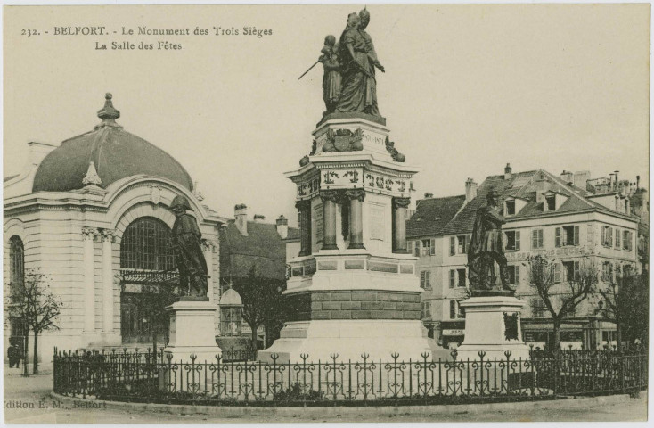 Belfort, le monument des Trois Sièges, la salle des fêtes.