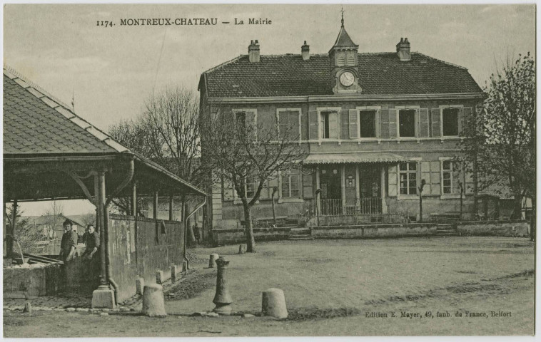 Montreux-Château, la mairie.