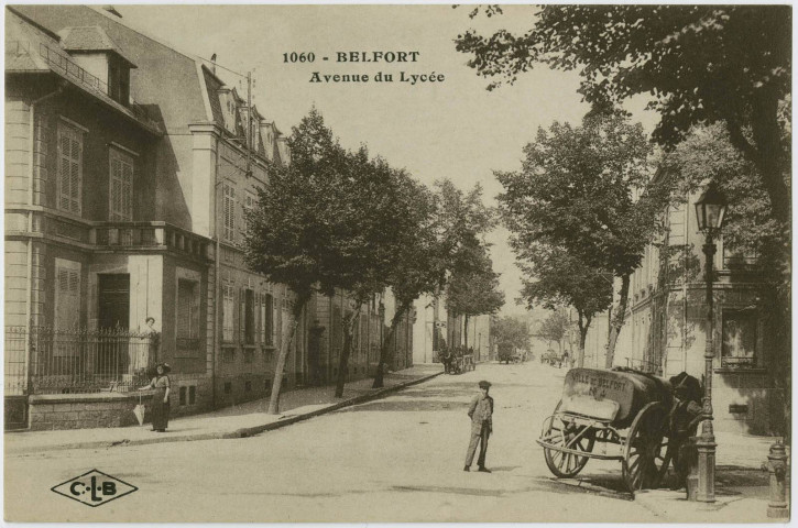 Belfort, avenue du lycée.
