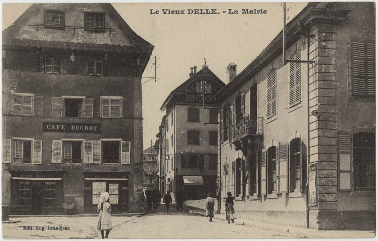 Le vieux Delle, la mairie.