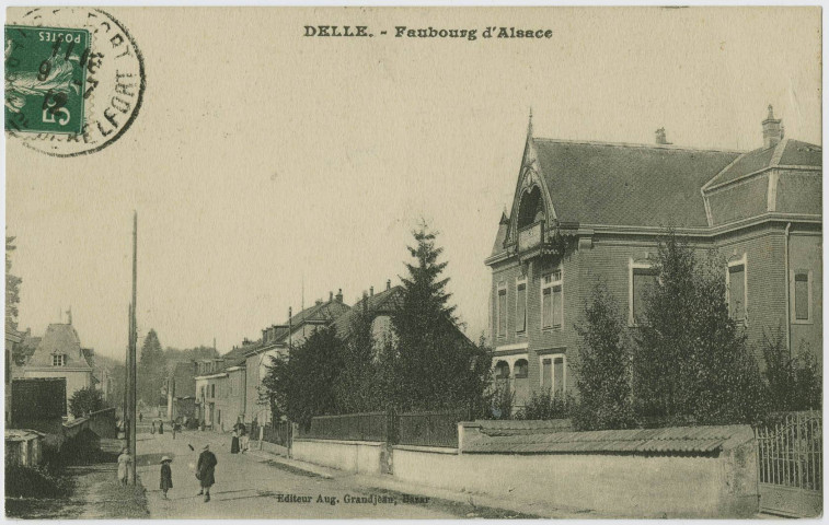 Delle, faubourg d’Alsace.