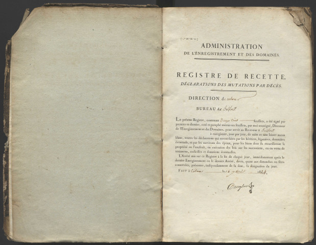 24 octobre 1828 - 22 août 1831