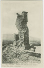 Belfort, la Miotte après le bombardement de 1870-71.