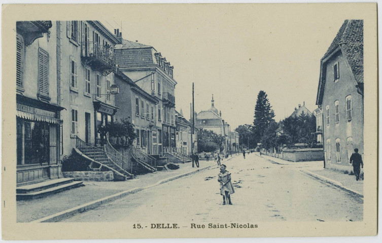 Delle, rue Saint-Nicolas.