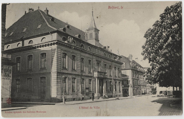 Belfort, l'Hôtel de Ville.