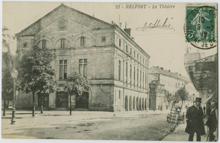 Belfort, le théâtre.