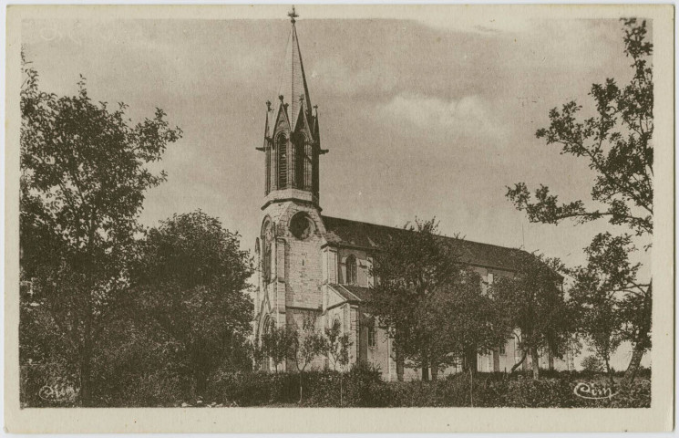 Réchésy (Territoire de Belfort), église.