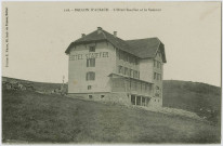 Ballon d’Alsace, l'hôtel Stauffer et le sommet