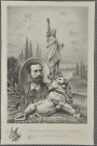 « Souvenir aux souscripteurs du monument Bartholdi ».