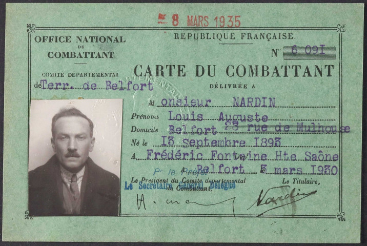 NARDIN Louis Auguste