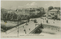 Belfort, le pont Carnot et le faubourg de France.