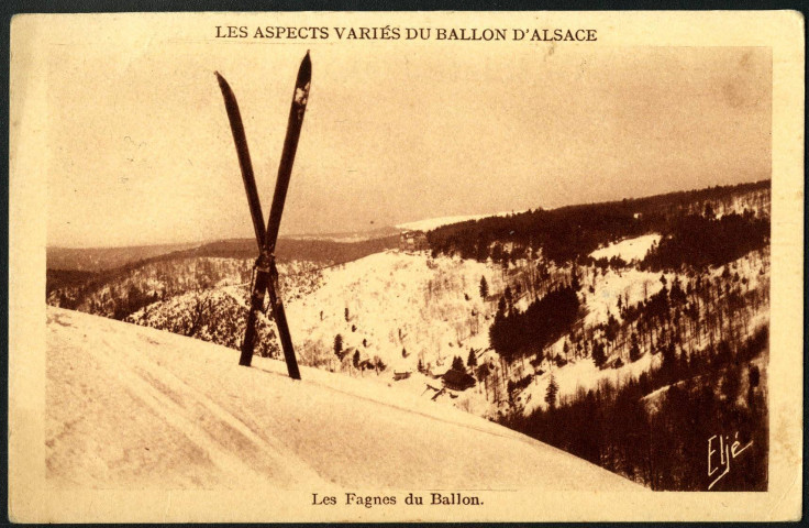 Les aspects variés du Ballon d'Alsace, les Fagnes du Ballon.