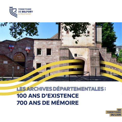 100 ans d'existence, 700 ans de mémoire